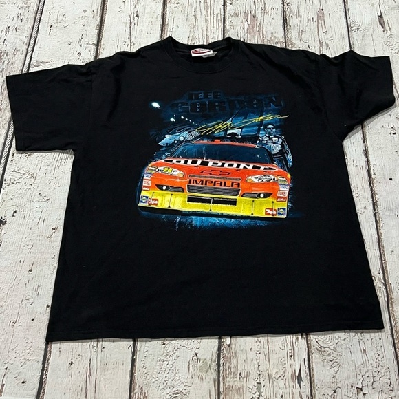 Jeff Gordon Nascar Racing Vintage Motorsport Crewneck Tee Tshirt XL - Picture 3 of 8